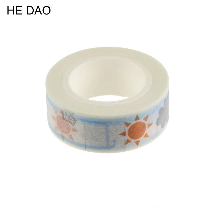 

1 Pc Cute Weather Diary Washi Tape Diy Decoration Scrapbooking Planner Masking Tape Adhesive Tape Kawaii Stationery 1.5*10m