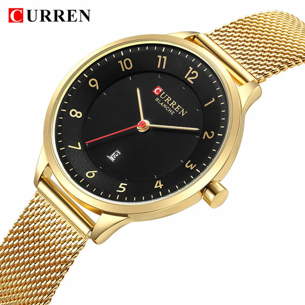 

Curren 9035 Women Watches Luxury Mesh Belt Ladies Quartz Women Watches Sport Relogio Feminino Montre Femme Wrist Watch