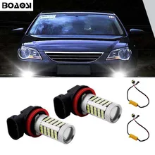 2×9006 HB4 LED Nebbia DRL Lampadina Nessun Errore Lampada per Volkswagen Golf 6 MK6 2009-2012 Scirocco 08-on T5 Transporter 2003-2016