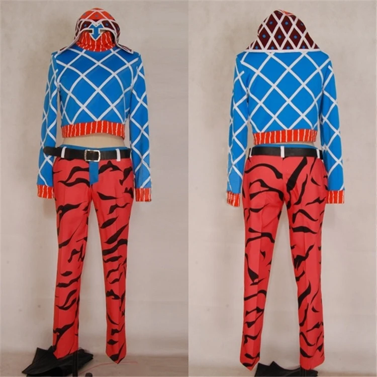 

JoJo JoJo's Bizarre Adventure Cosplay Guido Mista Cosplay Costume Outfits Suits Uniforms Full Set