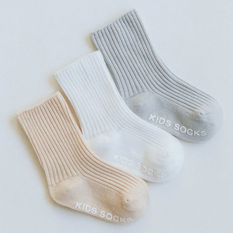 6 пар, хлопковые носки для малышей, носки для новорожденных мальчиков и девочек, милые носки для малышей, Размер 0-3 лет