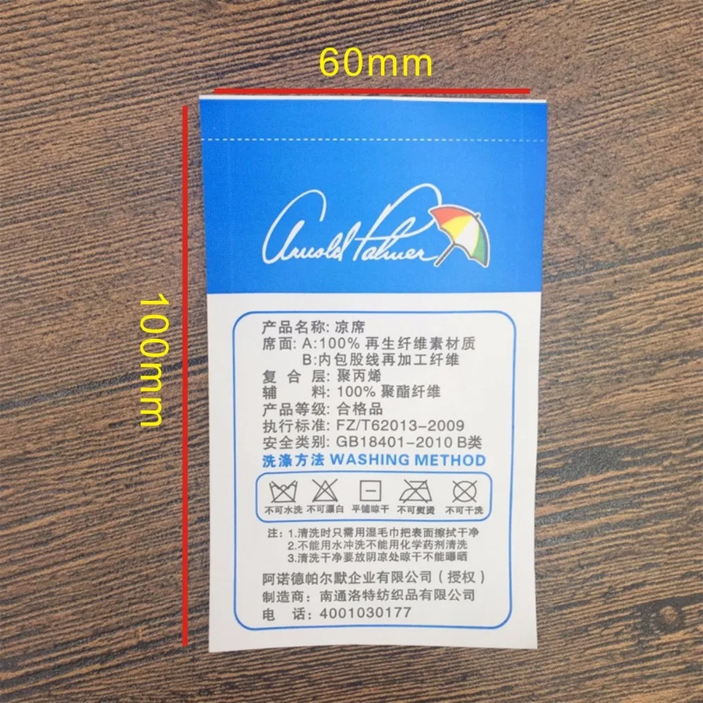 2000PCS 4Colors Customized Garment Labels Printing Trademark Manufacture Woven&printed Labels ...