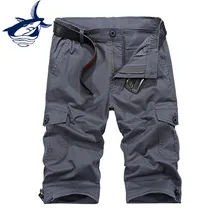 Tace Shark бренд шорты masculino повседневные летние мужские шорты военные карго шорты с множеством карманов Короткие штаны спортивные брюки