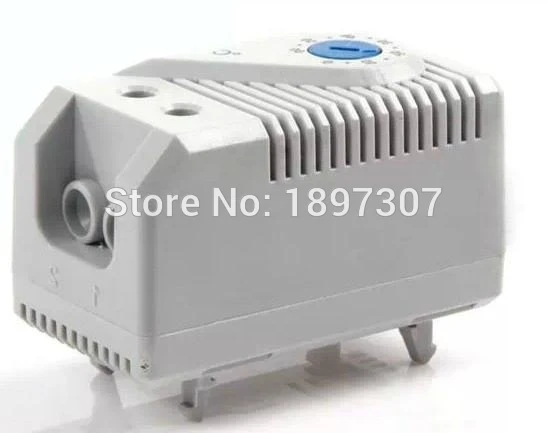 KTS011 Малый размер промышленный термостат для контроллер температуры шкафа нормально открытый(0~+ 60 градусов) KTO011 NC type-10~ 50 C