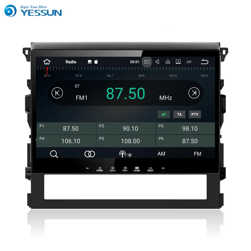 Excellent YESSUN For TOYOTA LAND CRUISER 2016 Android Car GPS Navigation player Multimedia Audio Video Radio Multi-Touch Screen 1