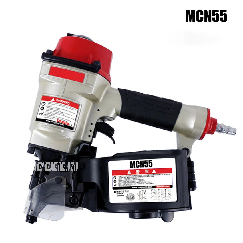 kom tot rust Verrast Bezit MCN55 Pneumatische Schiethamer Air Nailer Gun Pneumatische Tacker  Houtbewerking Air Nietmachine Pneumatische Rolspijkermachine Schiethamer  Air Tool|Spijkerpistolen| - AliExpress