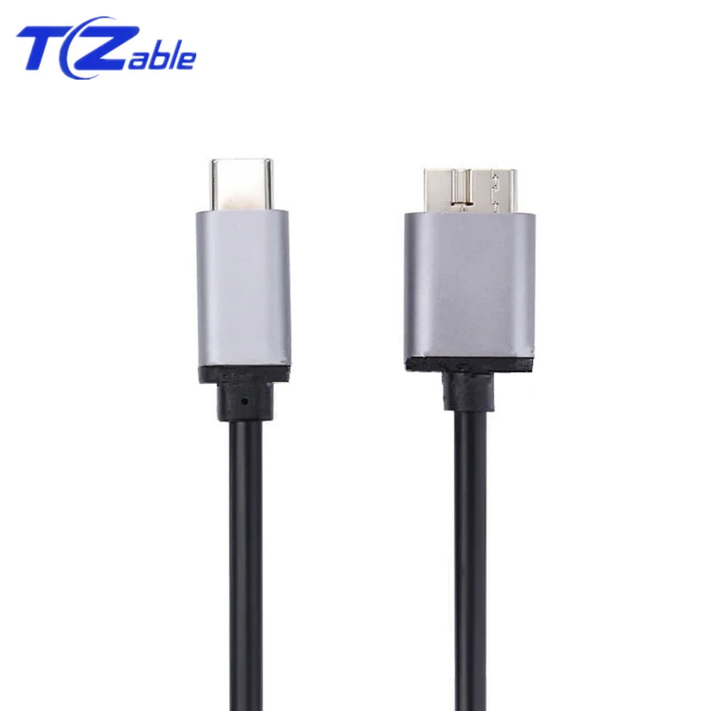 USB3.1 тип-c к USB3.0 Micro B Кабельный разъем мужчин и женщин зарядный кабель для передачи данных для жесткого диска Смартфона 1 м черный USB C