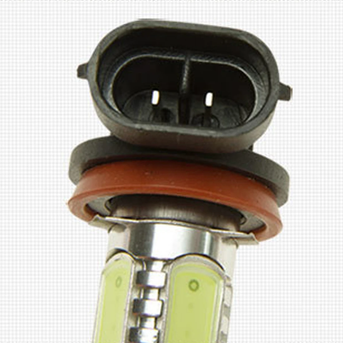 

Tonewan 2Pcs Xenon White H8 lamp H11 COB LED Bulb Car Auto Light Source Projector DRL Driving Fog Headlight Lamp 12V DC