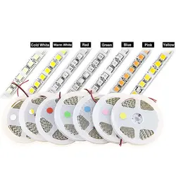 5 м Светодиодные ленты свет 12 V Ultra Bright 120 светодиодный s/m 5054 SMD гибкие ленты светодиодный Водонепроницаемый теплый белый красный зеленый