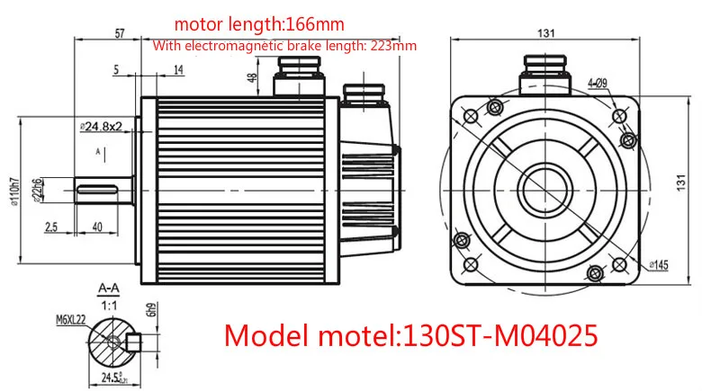 AC MOTOR 130ST-m04025