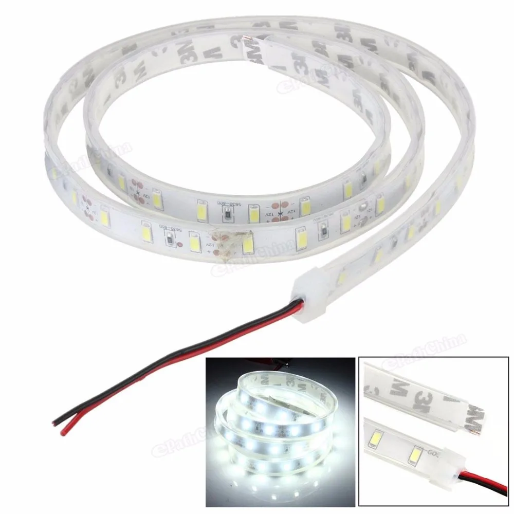 Водонепроницаемый IP65 1 м 5630 SMD 60 Светодиодный Силиконовая полоска светильник