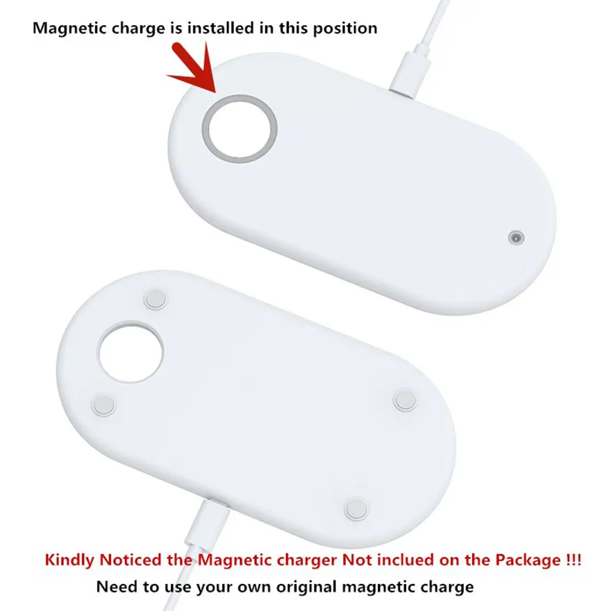 3 in 1 QI Wireless Charger For iPhone X Xs 8 Plus For Apple Watch 4 1 2 3 For AirPod Fast Charging Station Pad Universal Charge