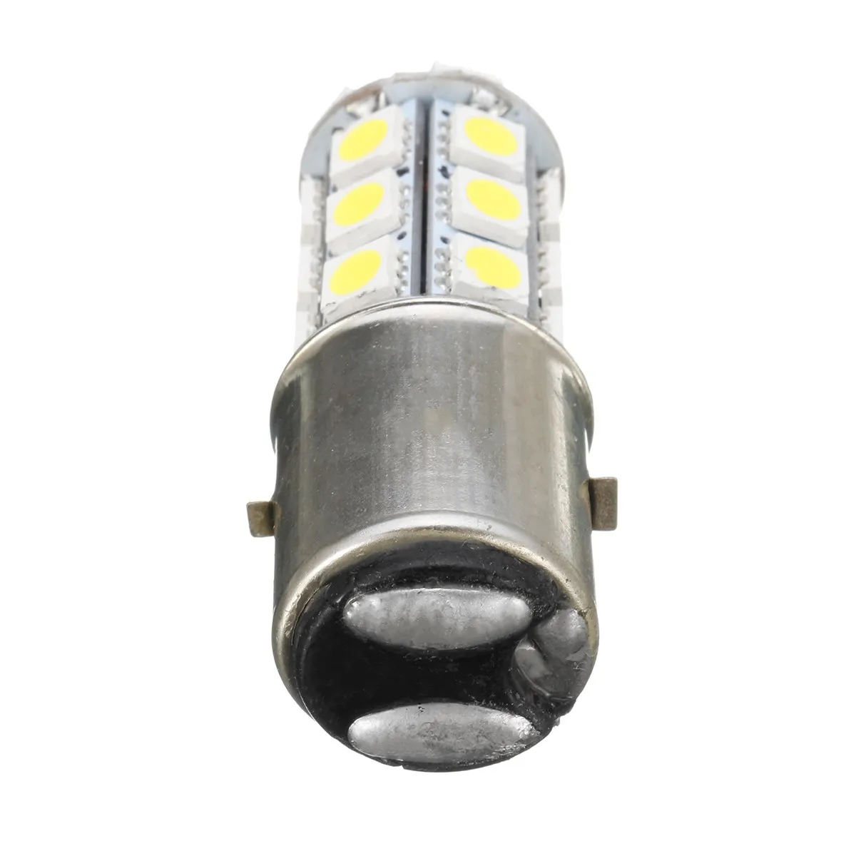 Светодиодсветодиодный лампа BA20D 12 В H6 24 SMD для мотоцикла мопеда квадроцикла ямы