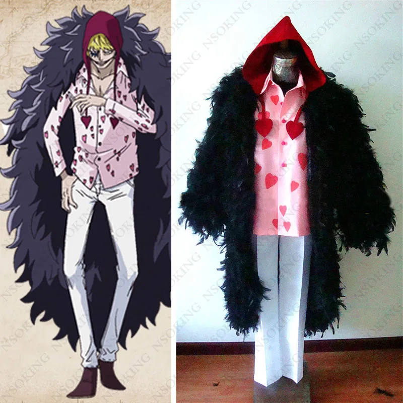 Костюм для косплея из японского аниме кокрон|cosplay costume|one piece corazonone costume |