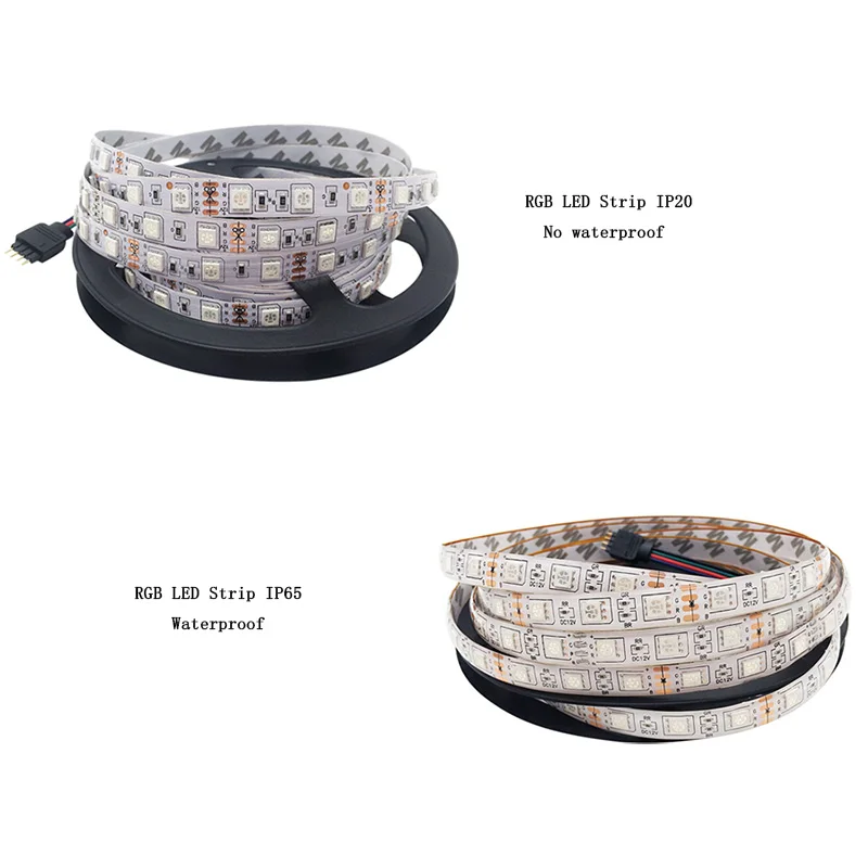 5 м 10 SMD 5050 RGB светодиодный светильник 60 s Диодная лента IP20 без водонепроницаемости