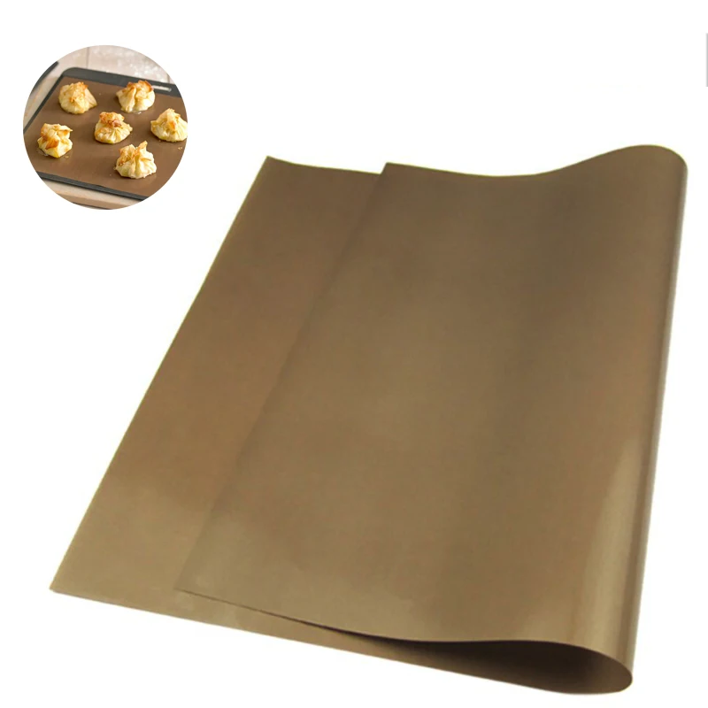 

40*60cm Heat Resistance Baking Tarpaulin Teflon Non-stick Mat Microwave Oven Cooking Pad Sheet Kitchen Bakeware