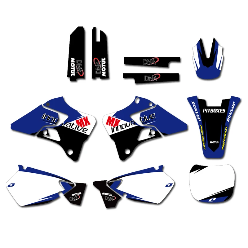 Наклейка для Yamaha YZ125 YZ250 YZ 125 250 1996 1998 2000 2001 грязевые наклейки велосипеда Лидер