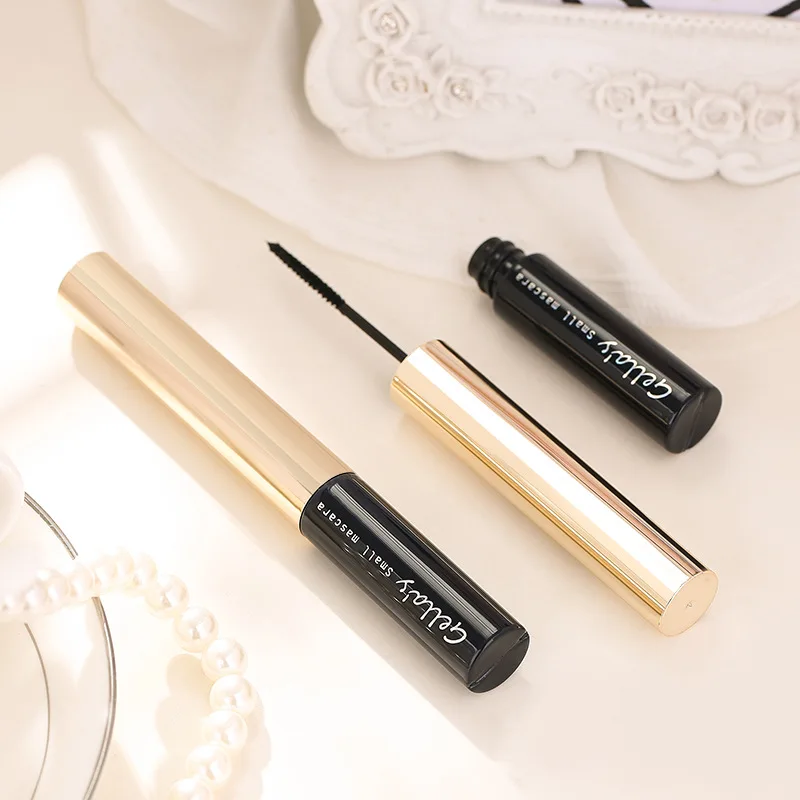 

Very small brush head Professional Natural curl Lashes Black Waterproof Curling Tick Eyelash Makeup Mascara