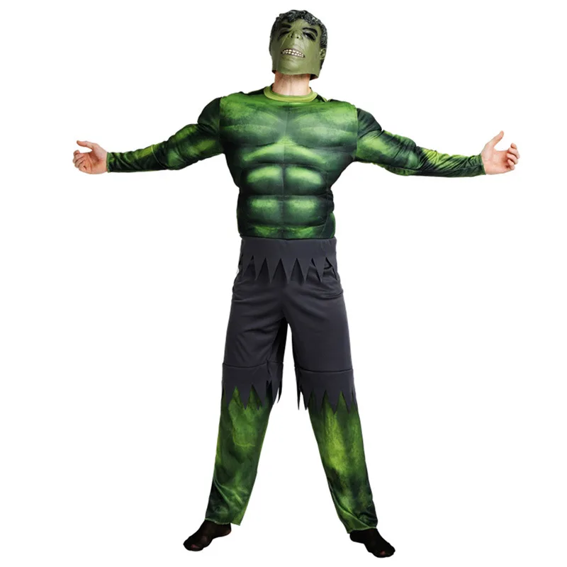 avengers funny carnival costumes adults superhero costumes adult men hulk adult kids incredible child halloween costume for men