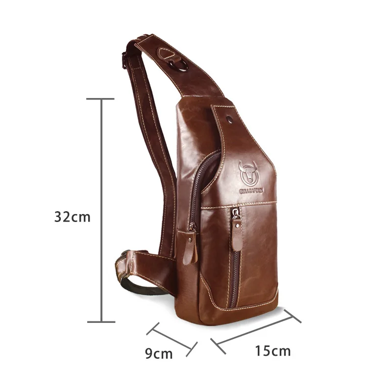 Bullcaptain Men Genuine Leather Bag | Shop Avenue Store | Men Women ...