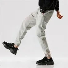 Уличная одежда Беговые брюки в повседневном стиле спортивные брюки летние японские уличные хип-хоп Печать Досуг движение Харен мужские брюки для мужчин большой размер