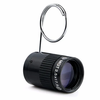 

Mini Pocket 2.5x17.5 Monocular Thumb Superfine Telescope Key Chain for Hiking Camping Sports SMN88
