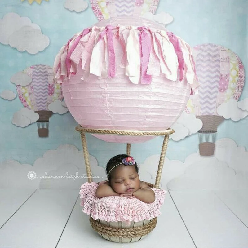 Новорожденный ребенок Фотография огонь шарики реквизит младенец bebe Fotografia