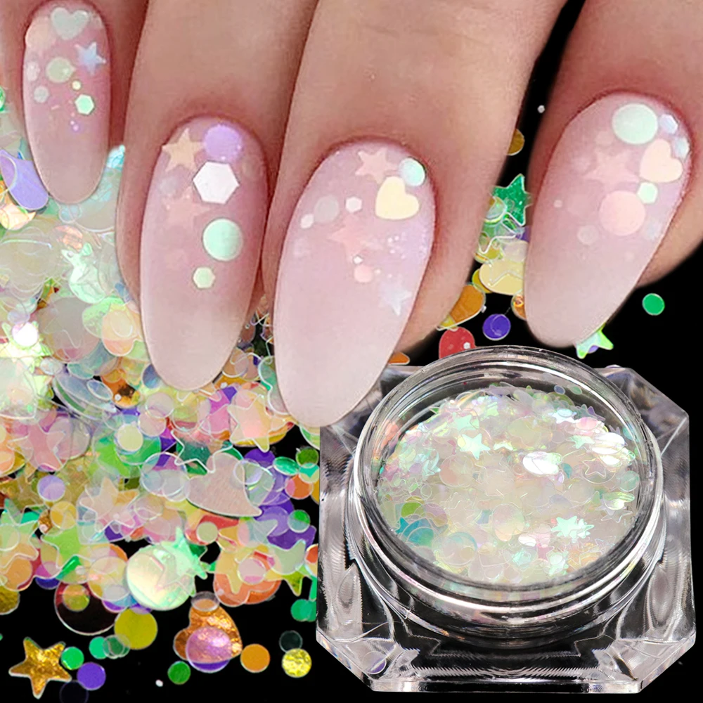 AB Nail Glitter Flakes1-3