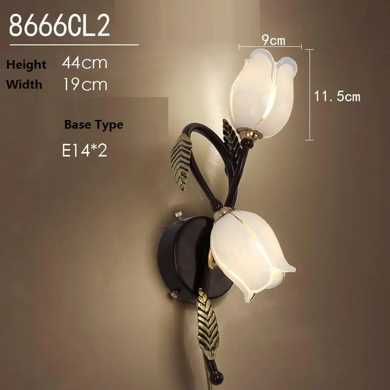 Parede Vanity Lampe Murale, современный настенный светильник для ванной комнаты, светильник для дома, настенный светильник для спальни - Цвет абажура: Number  14