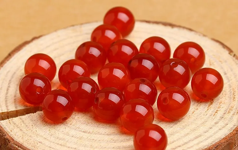 12mm Натуральный агат DIY Кристалл бисер свитер цепь бусины прямые продажи с фабрики - Цвет: 12mm
