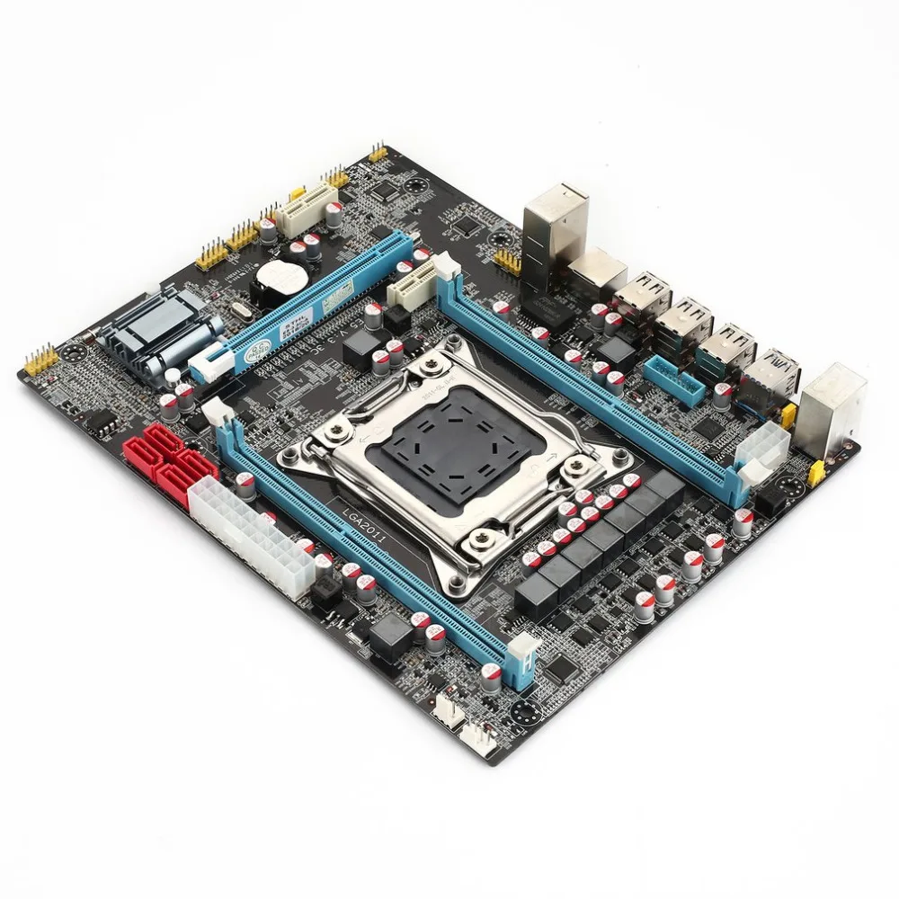 

E5 3.3C Motherboard 16G Multi-graphics card mainboard support for SLi LGA2011 X79 dual channel DDR3 with Intel Motherboard