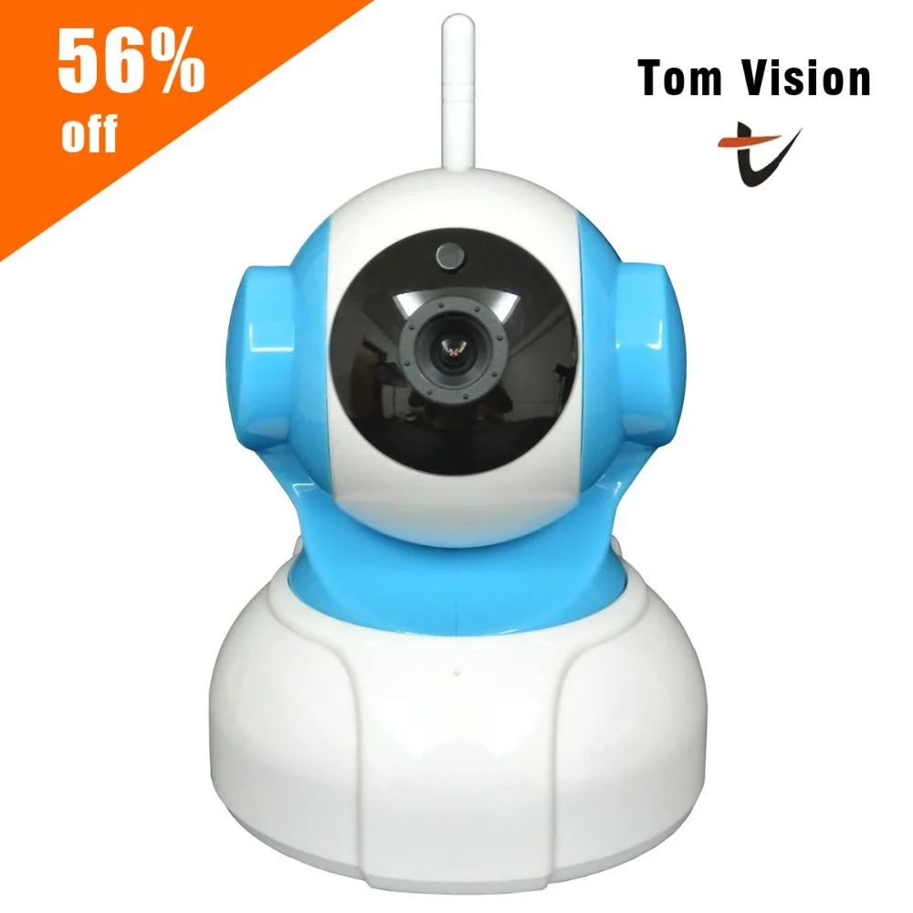  Tom Vision Wifi IP Camera Baby Monitor CCTV HD Audio Home Security Surveillance Mobile Pad Control Network Mini Wireless Indoor 