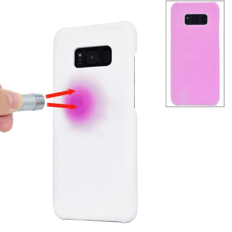 

Change Color Case For Samsung Galaxy S8 Plus Light Sensitive Change Color Phone Case Back Cover For iPhone 7 plus 6s Funda Coque