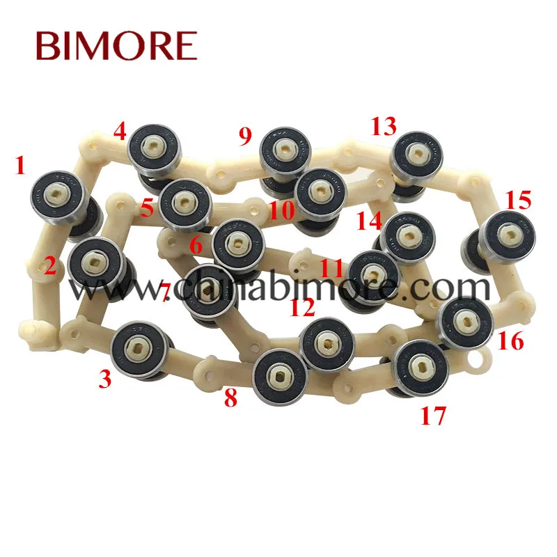 5 шт./лот SDS 9300 эскалатор Newel Chain SCH409585 409585 17 пар подшипник двойная