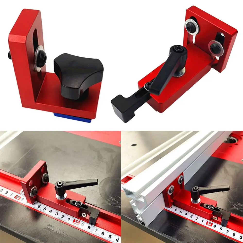 30/45 Type Woodworking Chute Backing Connector T-track Slot Miter Gauge Machinery Part Module Track