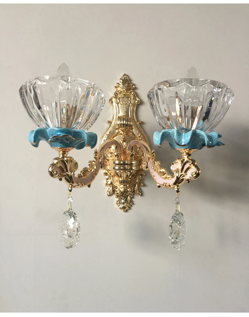 Lustre de Cristal para Sala Lustre de Cristal Conduziu a Lâmpada do Teto Luxo Estar Clássico Luminárias Quarto Lâmpada Ouro Cristal 33 Cheap Lustres