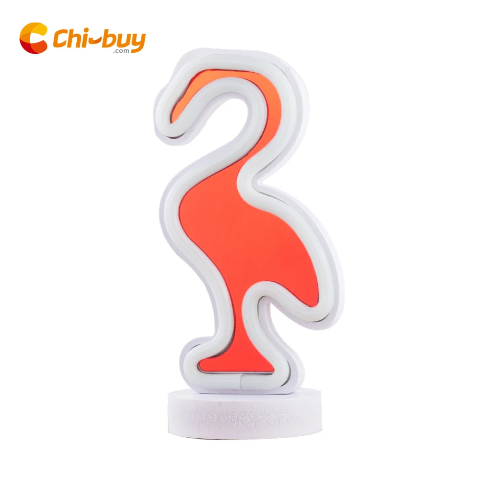Светодиодный неоновый светильник Chi buy настольная лампа с фламинго вывеска