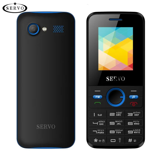 

Original Phone 1.77inch Dual SIM Card SERVO V8240 Vibration Outside FM Radio GPRS cellphone with Russian keyboard multi language