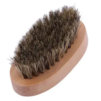 

Bristle Beard Brush for Men Wood Handle Face Mustache Styling Massage Comb