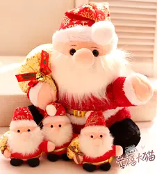 Подарок на Новый год для детей 1 шт. отец мультфильм творческий Рождество Санта Клаус плюшевые куклы Новинка Романтический девушка мягкую