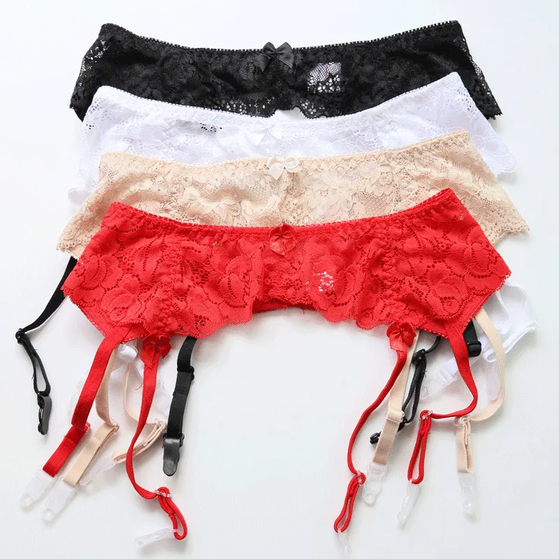 Buy Intimates Sexy Lingerie Lace Garter Belt For Stockings Suspender Belt Women