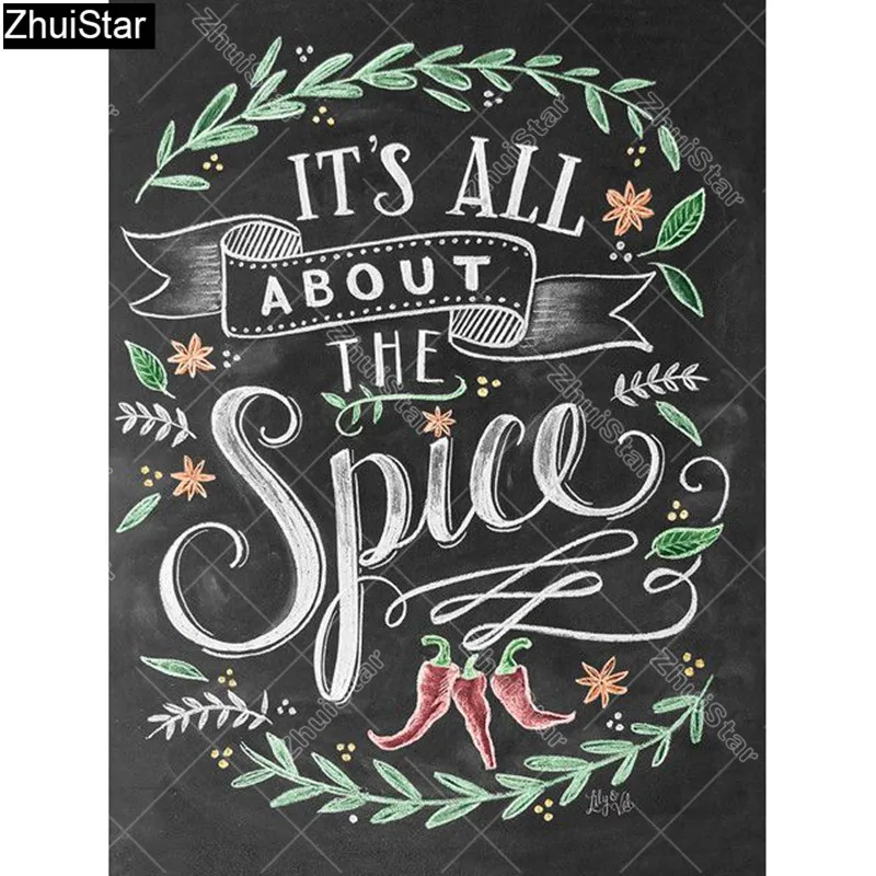 Zhui Star Full Square Drill 5D DIY Diamond Painting &quotBlackboard&quot 3D Embroidery Cross Stitch Rhinestone Mosaic Decor Y8 | Дом и сад