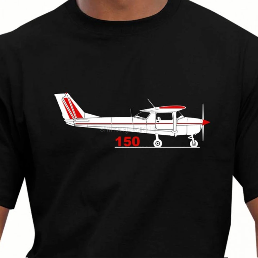 Новинка 2019 года принт с буквами Aeroclassic PPL Pilot Cessna 150 аэроклассические футболки