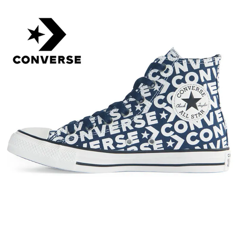 

Original Authentic CONVERSE Chuck Taylor All-star Unisex Sneakers Letters High-top Skateboard Shoes Men Women Designer 163952C