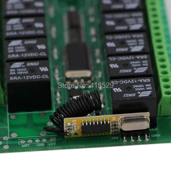 Smart Home 12V Wireless Remote Control Switch15CH rf 315/433MHZ 3 transmitter and 1 recevier Radio smart home control