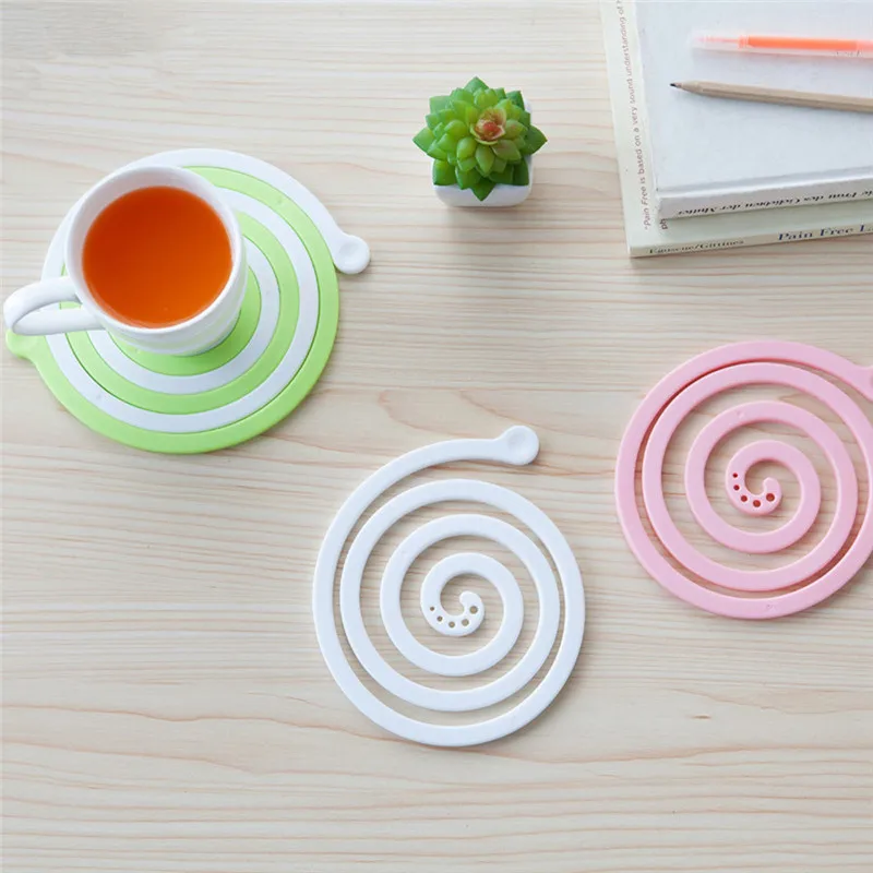 New Circle Shaped Table Mat Heat Pad Insulated Hot Pot Kitchen Place