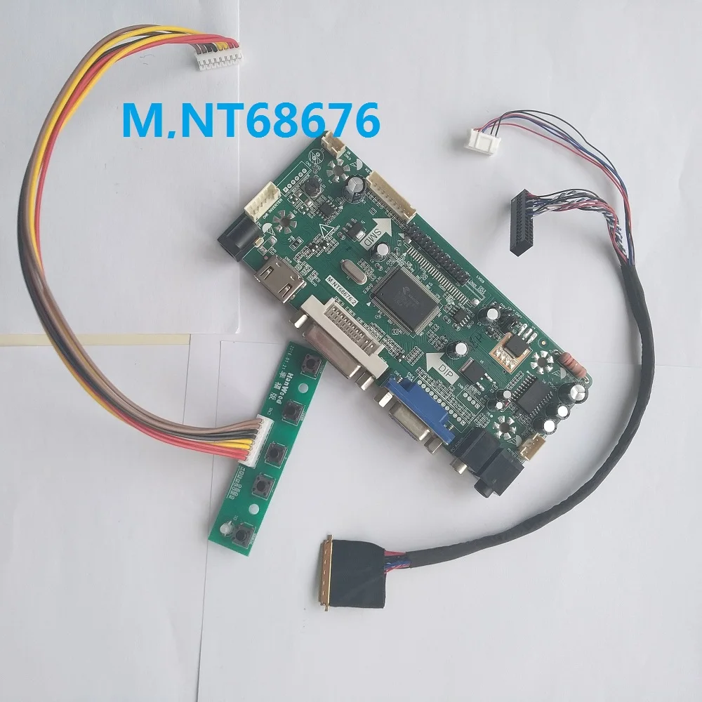 

Kit For LP140WH2-TLFA 40pin LVDS Controller board HDMI VGA Screen Monitor LED LCD Audio card DIY DVI Panel 1366*768 14