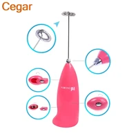 Egg Beater Milk Frother Tea Coffee Foaming Maker Shake Mixer Stainless Steel Frothing Coil Cappuccino Kitchen Tool 3