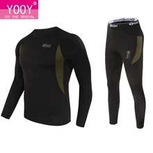 YOOY мужская одежда для мужчин s теплые штаны Por зимнее термобелье мужские кальсоны сексуальный комплект из двух предметов спортивный компресс