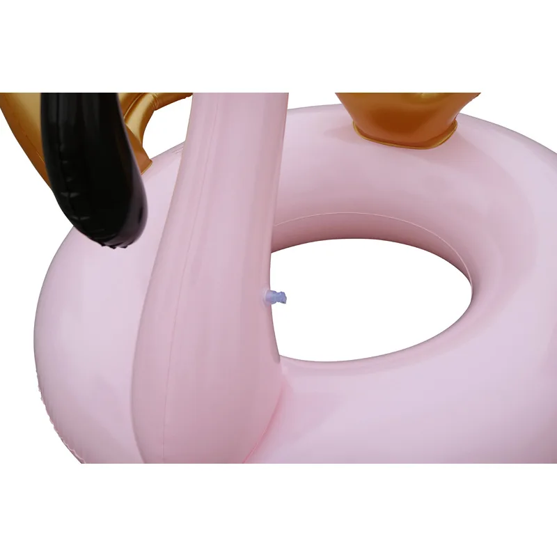 Новые золотые крылья Розовый фламинго бассейн надувной фламинго бассейна женские спасательный круг надувной фламинго плавательный круг